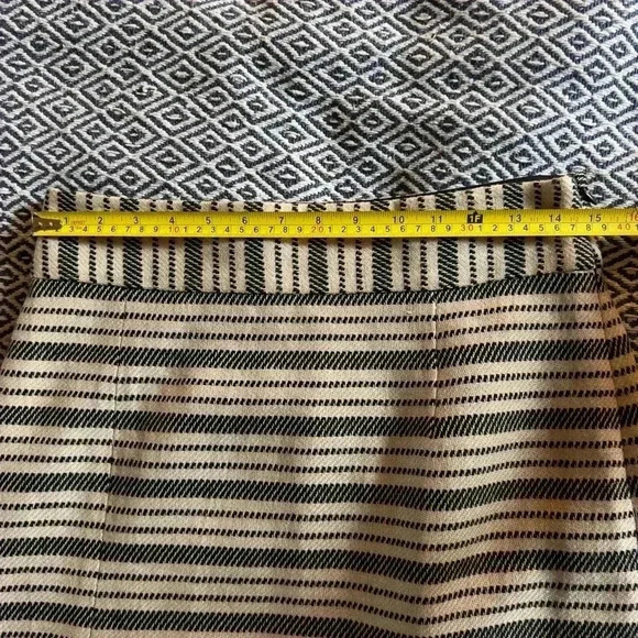 Maeve Anthropologie Marin Wool Blend Striped Skirt - Size 6 - NWT - Picture 8 of 10